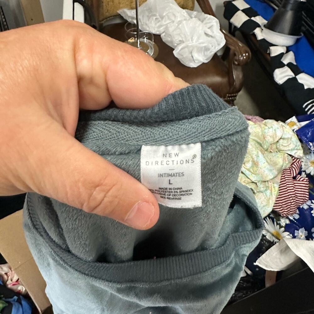 New Directions Soft Gray Intimates - Picture 3 of 3